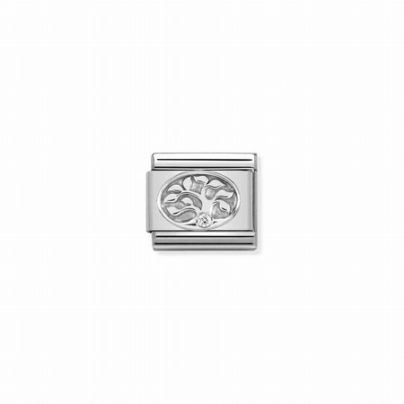 Nomination Silver Tree Of Life CZ Composable Charm